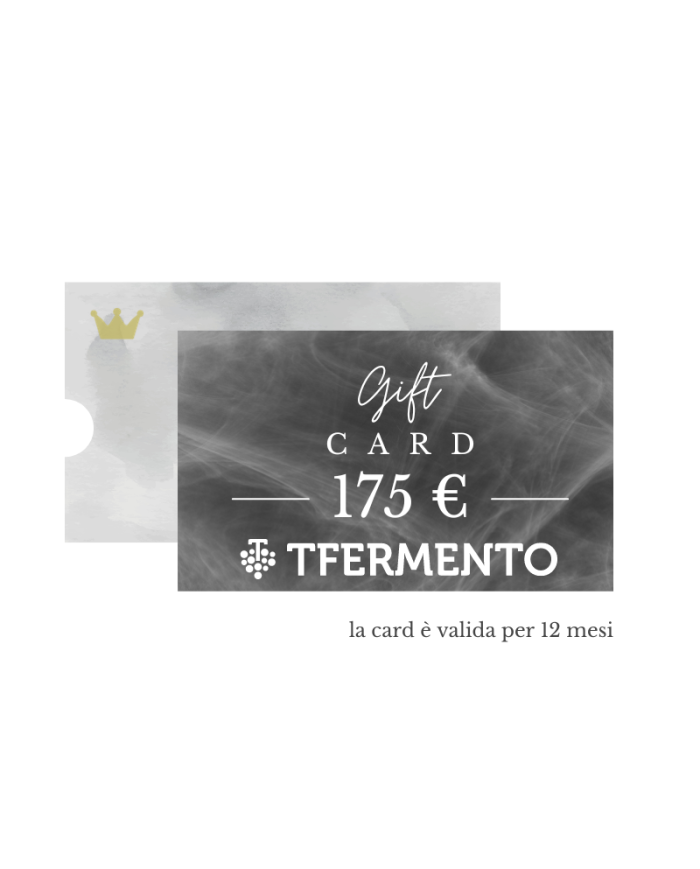 TFermento Gift Card - 175 euro TFermento Gift Card - 175 euro