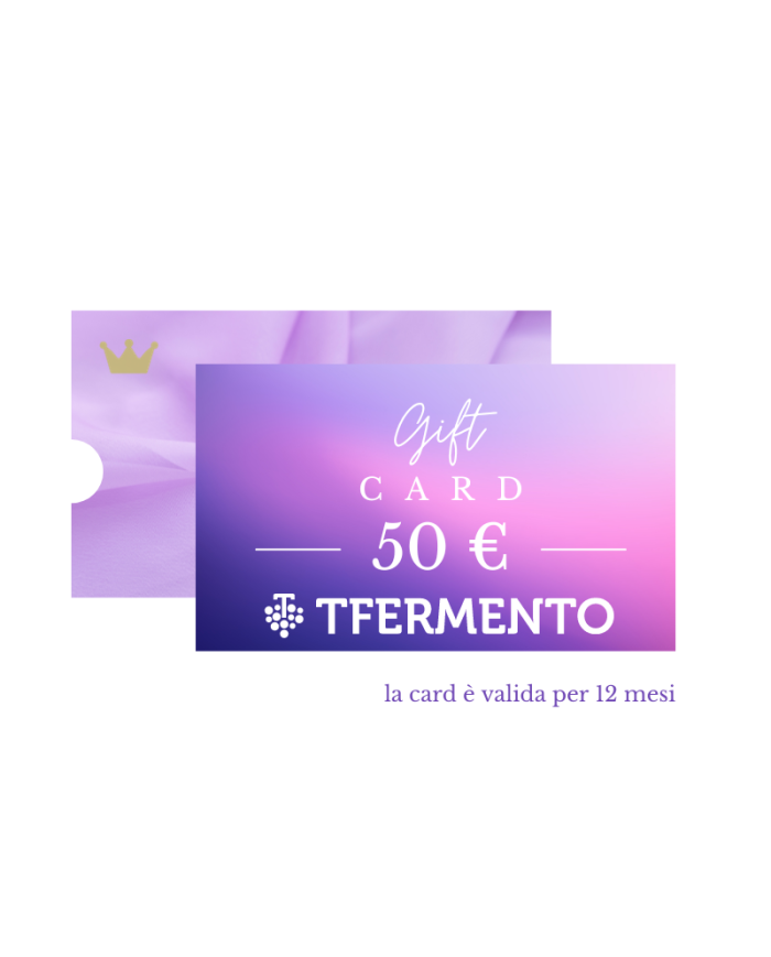 TFermento Gift Card - 50 euro TFermento Gift Card - 50 euro