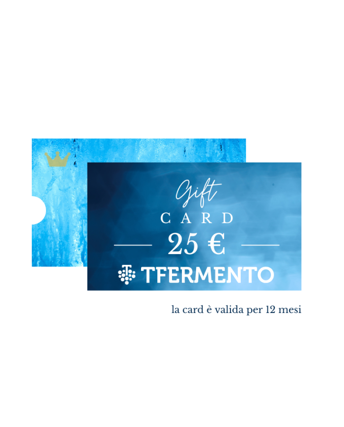 TFermento Gift Card - 25 euro TFermento Gift Card - 25 euro