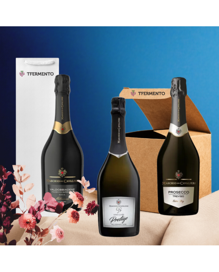 Wine Box Bollicine - 3 Bottiglie