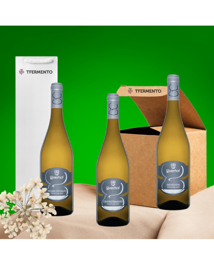 Wine Box Whites of Trentino - 3 Bottles