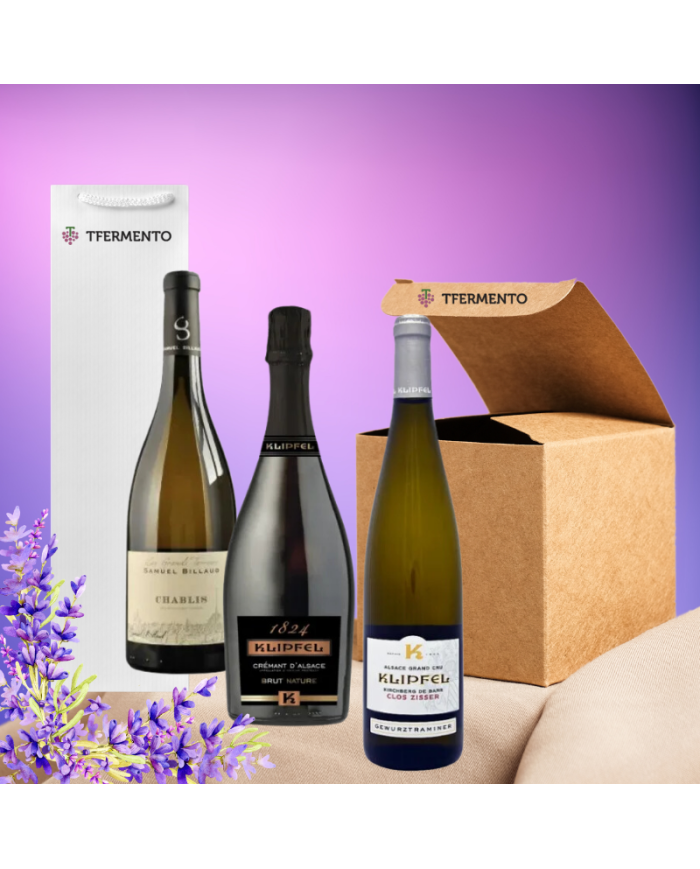 Wine Box of French Wines - 3 Bottles