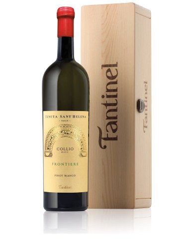 Frontiere 2022  Pinot Bianco Collio D.o.c. Tenuta Sant'Helena MAGNUM 1,5L CASSA LEGNO